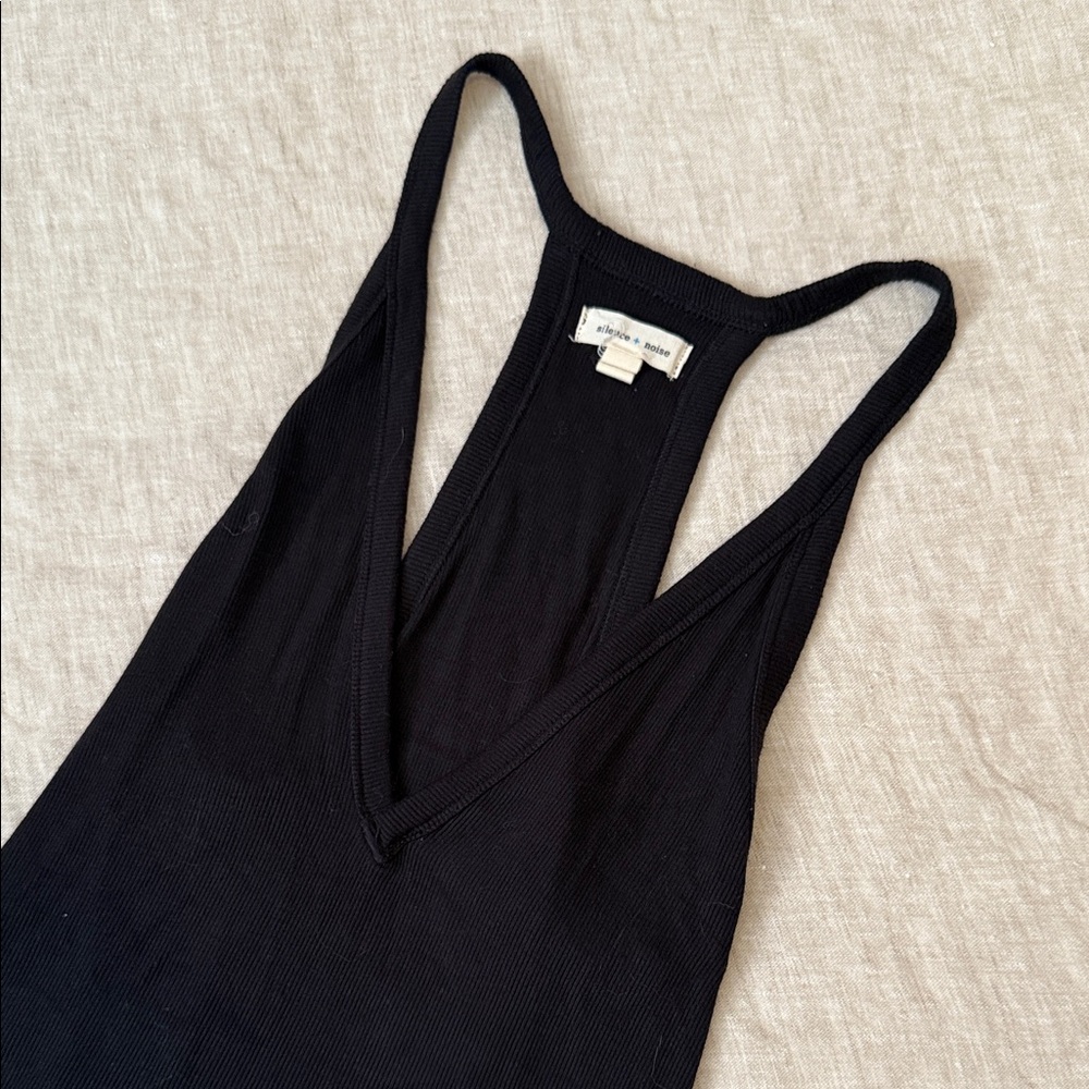 Deep V-Neck Racerback Tank - Picture 2 of 5